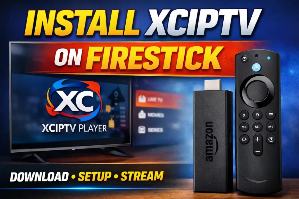 How to Install XCIPTV APK on Firestick using Downloader app