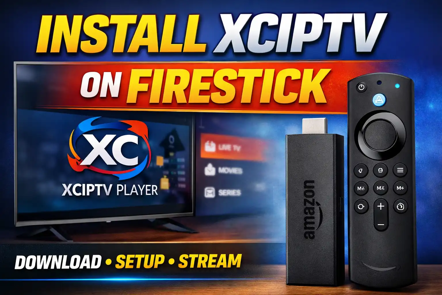How to Install XCIPTV APK on Firestick using Downloader app